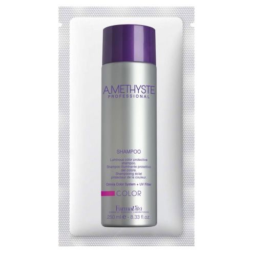 Shampoo for colored hair in sachet Amethyste COLOR Farmavita 10 ml